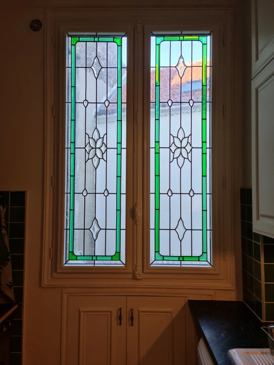 Rénovation de vitraux à Paris